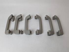 Edn500130lum Land Rover 2014-2016 Lr4 Front And Rear Left Right Grab Handle Set Of 4 Oem