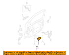 826103e011 Left Door 03-09 Sorento-interior Oem Kia Handle