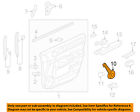 83556swaa22ze Left Honda Oem Door-grip Front Handle 10-11 Cr-v