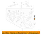 25897908 Left Oem Gm Cover Door-handle Front