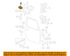 68059175aa Left Wrangler-interior Oem Handle 11-14 Jeep Chrysler Door