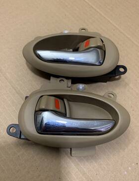 69205-30140 Lexus 02-10 Sc430 Interior Door Handle Set Ivory Driver Passenger Oem Genuine