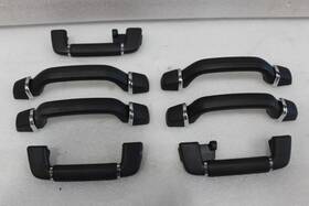 299.fd2220 Lincoln 2018 2019 2020 2021 Navigator Roof Handles Grips 7 Pieces Ebony