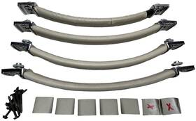 F0vb5422678abw Lincoln 1990-1994 Town Car Door Pull Strap Handle Endcaps End Cap Cover Dt