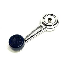49-7642 Lmc Truck 1968-1972 Ford F100 F250 F350 Inside Window Crank Handle - Blue Knob
