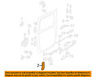 0k53z73330bcy Loading Sedona Kia Door-handle Side 2005 Left Oem