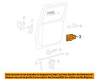 15761425 Lock Rod Oem Door-handle Gm Hardware-rear Left