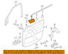 Lr002712 Land Rover Oem Inside Door Handle Right