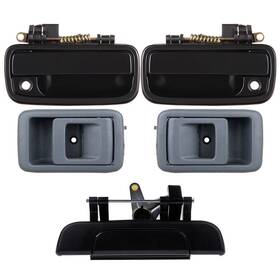 12763492 Luxfineparts 4x Interior And Exterior Front Door Handles Tailgate For Toyota Tacoma 1995-2004