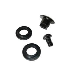 Lxsw050 Lxautopch Replacement For Rear Window Latch Bolt Nut Screw Cab Glass One Size Black