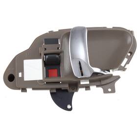 15665360 Martins Interior Door Handle For 95-99 Chevrolet K1500 Right Brown Bezel Chrome Lever