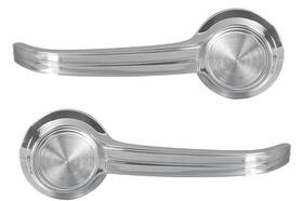 Gmi24r-2b Max Performance Chrome Inside Door Handle Set 1965-1967 Nova And 1967 Firebird Camaro Gm Truck