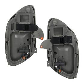 4eydx7 Maxpeedingrods Front Interior Door Handle For Chevrolet C3500 K3500 Silverado 95-98 Gray 77186