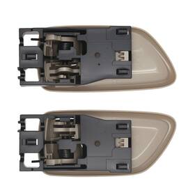 Maxpeedingrods 7bshit Door Handle Interior Beige Plastic For Toyota Avalon 2000-2004 Front Rear 81280