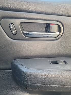 710.mz1t09 Mazda 09-13 6 Interior Front Door Handle Passenger Side Black Color Oem