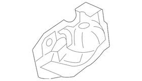Bhp2-58-330d Mazda Genuine Handle Inside