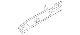 Td11-68-d81-02 Mazda Genuine Pull Handle - Drivers Side Lh