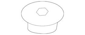 000-990-51-27 Mercedes-benz Genuine Roof Molding Nut