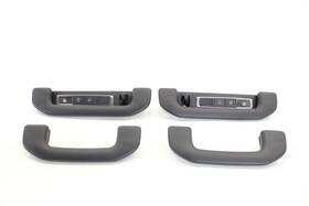 00090627049051 Mercedes-benz 2014 - 2017 S550 W222 Roof Grab Bar Handle Set Of 4 Oem Black #7875
