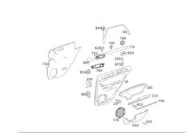 164-760-23-61 Mercedes-benz Genuine Internal Operation