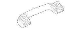 166-810-00-54-8t92 Mercedes-benz Genuine Grab Handle