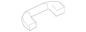 Mercedes-benz 204-810-00-51-9051 Genuine Mercedes-benz Grab Rail