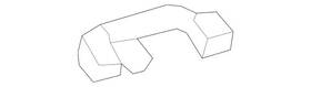 204-810-01-51-7e94 Mercedes-benz Genuine Grab Rail