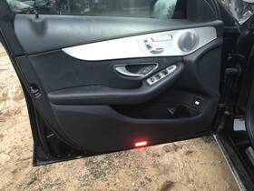 204.mb1d18 Mercedes-benz 2018 C300 Front Interior Door Trim Panel Left Driver Sedan 915477