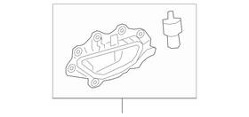 222-760-01-61-9051 Mercedes-benz Genuine Internal Operation