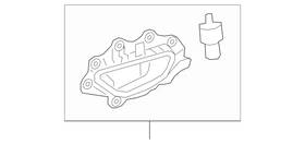 222-760-02-61-9051 Mercedes-benz Genuine Internal Operation