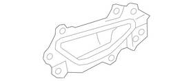 Mercedes-benz 222-760-05-61-9051 Genuine Mercedes-benz Interior Door Handle