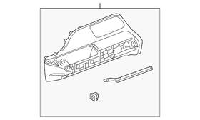 247-720-75-04-8t92 Mercedes-benz Genuine Door Handle