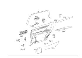 251-760-08-61 Mercedes-benz Genuine Internal Operation