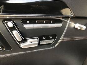 641.mb1s12 Mercedes-benz 2012 S63 Rear Seat Power Adjust Switch Left Driver Side 912366