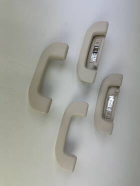 A0998150000 Mercedes-benz 15-21 C300 Interior Roof Headliner Grab Bar Handle Set Of 4 Oem