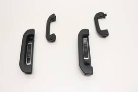 A16681000549051 Mercedes-benz 2014 - 2017 S550 W222 Roof Grab Handle Bar Set Of 4 Oem Black 201