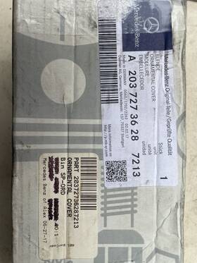 A2037273628 Mercedes-benz New W203 C Class Front Right Interior Door Handle Nos
