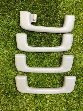 7610a112hb Mitsubishi 11-23 Outlander Sport Roof Headliner Grab Grip Handle Oem Gray Set B
