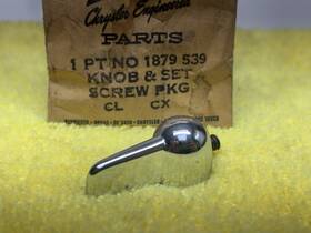 1879539 Mopar Nos 57-59 Rear Door Inside Locking Rod Knob Screw Desoto Chrysler Dodge