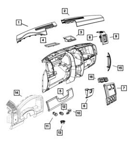 1eq982d0ab Mopar Genuine Grab Handle