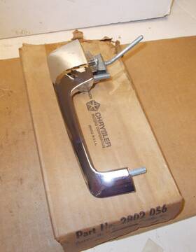 2802056 Mopar Nos Right Rear Door Outside Handle 1967 Plymouth Fury