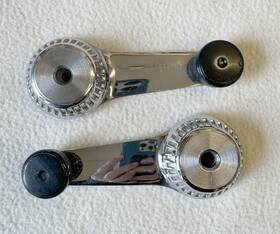 2912009 Mopar 1969-71 Dodge Truck Window Crank Handles Pair Nice D100 Power Wagon W100