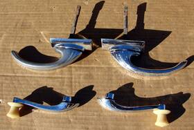 4591-a Mopar Vintage 1940s 1950s Chrysler Interior Window Cranks And Handles