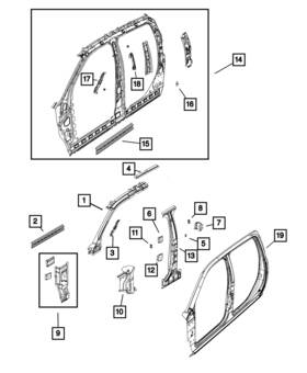 55372804aa Mopar Genuine Grab Handle Bracket Right