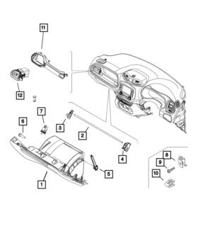 5uv83lxhaa Mopar Genuine Grab Handle