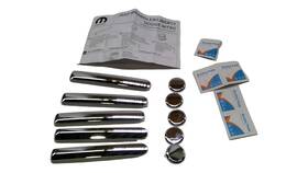 82212490 Mopar Fits 07-17 Jeep Wrangler Chrome Door Handle Inserts - New Oem