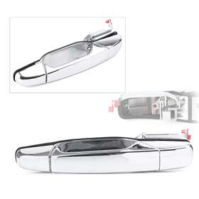 Moto Ht 612047817703 Outside Exterior Rear Left Durable Door Handle For Chevry Gmc Crew Cab Chrome