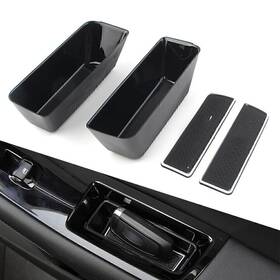 Motorshop168 834561111109 Car Rear Door Handle Armrest Storage Box Tray Bin Kit Fit Fitd Edge 2015-2020