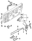Mr169389 Mitsubishi Genuine Eclipse Handle