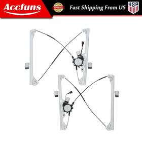 Afu7800f Munirater For Chevy Silverado Gmc Sierra 07-14 741-442 741-443 Window Regulator With M Fl&fr